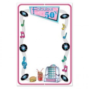 50s Rock 'n' Roll Diner Menu